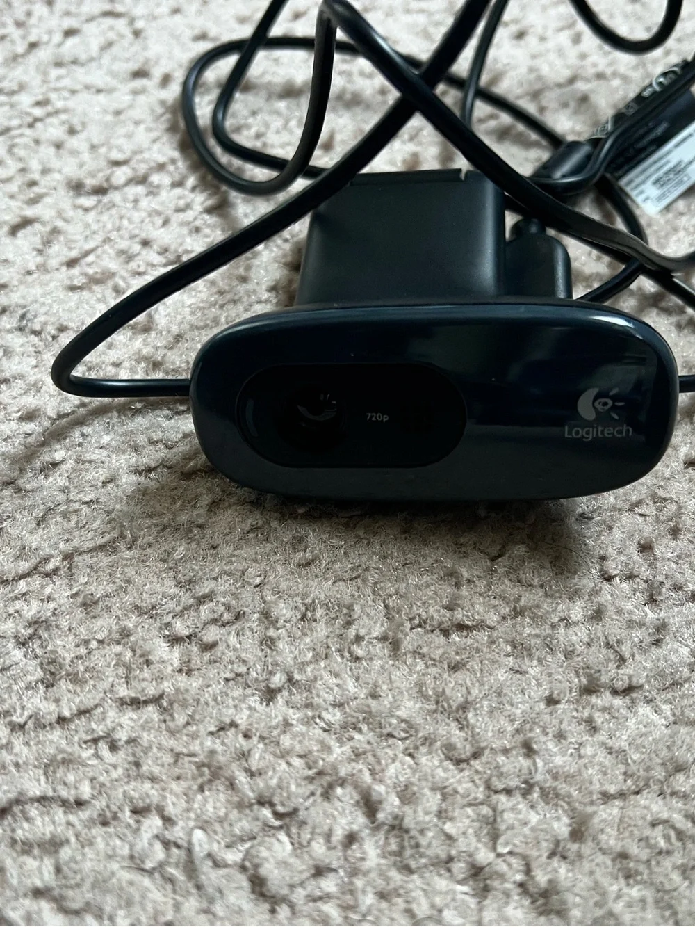 Logitech C615 HD 1080p PORTABLE Webcam - Black